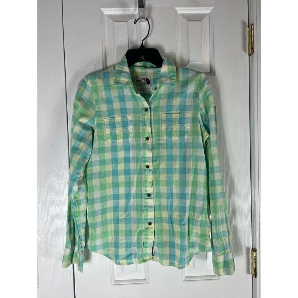 The North Face Womens Button Front Blouse Size Small